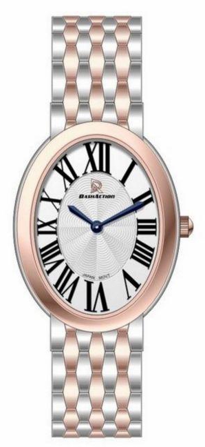 DASH ACTION WATCH-WOMEN-STAINLESS STEEL-SILVER AND ROSE GOLD
