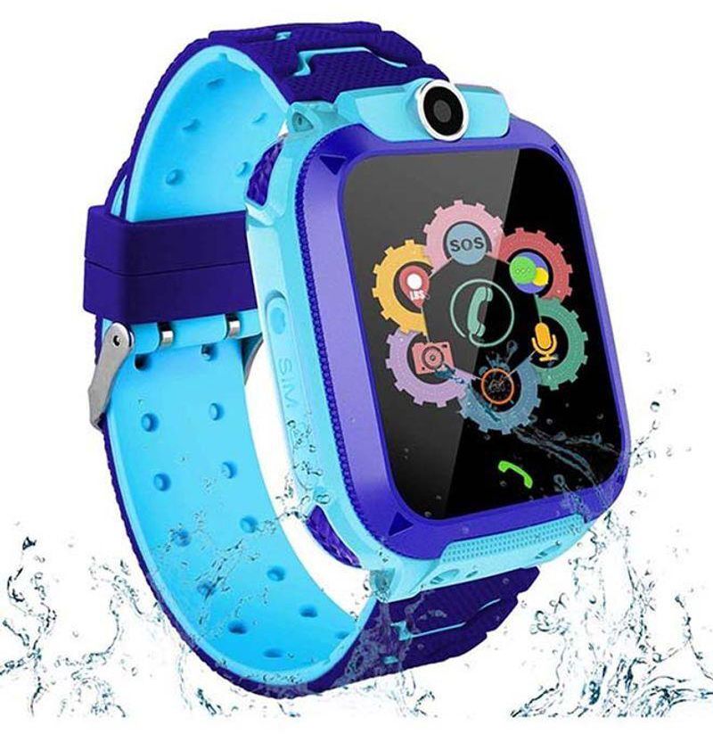 Generic Waterproof Smart Watch For Kids Blue