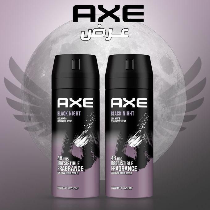 Axe Black Night Deodorant And Body Spray For Men - 150 Ml - 2 Pcs