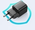 JOYROOM شاحن حائط سريع من Joyroom USB Type C 20W Power Delivery Quick Charge 3.0 AFC أسود (L-P202)