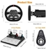 PXN Force Feedback PC Racing Wheel, 270/900 Degree V10 Driving Gaming Steering Wheel with 3 Pedals and 6+1 Shifter for Windows PC, PS4, Xbox One, Xbox Series X/S