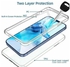 Iphone 14 Plus/Max Anti-drop Front And Back Transparent Case