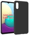 Samsung Galaxy A02/M02 Silicone Back Case - Black