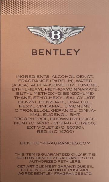 Intense Bentley by Bentley for Men - Eau de Parfum, 100ml