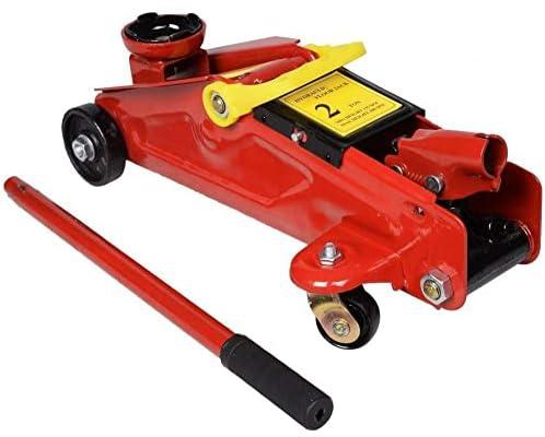 Hydraulic Floor Jack 2 Ton Trolley Jackamazom90197_ with two years guarantee of satisfaction and quality