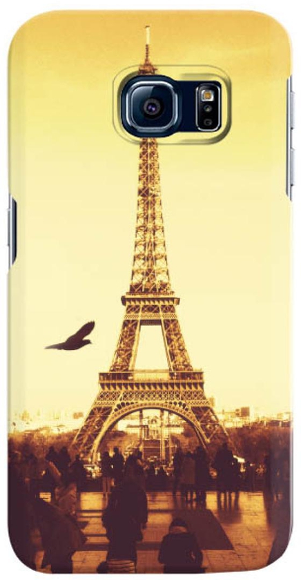 ستايليزد Stylizedd  Samsung Galaxy S6 Edge Premium Slim Snap case cover Matte Finish - Paris - Eiffel Tower