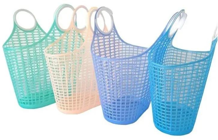 Portable Plastic Shopping Basket