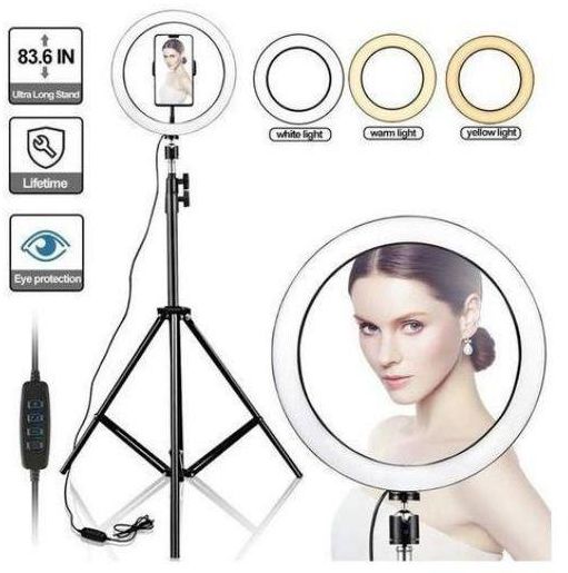 Ring Light 33 Cm For Photography And Video With A Metal