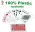 JDLROYAL PVC 100% Plastic Poker Game Playing Cards