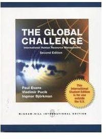 Generic The Global Challenge: International Human Resource Management By Harper Publishing