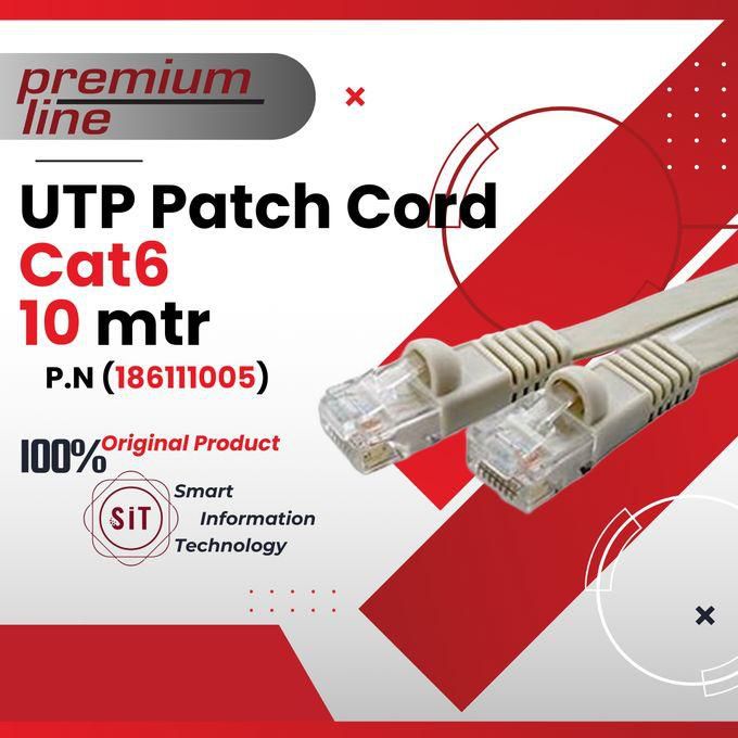 Premium Line Patch Cord 10mtr Cat6 RJ45