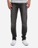 Leopardo Nero Plain Jeans - Dark Grey
