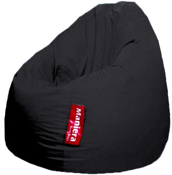 Maniera 502 Stylish Waterproof Bean Bag - Black