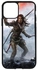 غطاء حماية واقٍ لهاتف أبل آيفون 13 برو ماكس Gaming Lara Croft From Rise Of The Tomb Raider Game By Crystal Dynamics