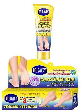 dr davey Cracked Heel Balm Foot Repair Softening Foot Cream