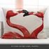 Home Cartoon Animal Pillow Cover Embroidered Sofa Cushion Cover 45 * 45CM