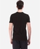 Ravin Buttoned Neck T-Shirt - Black