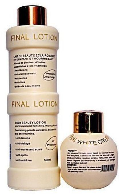 Final White Final Lotion Body And Face Cream