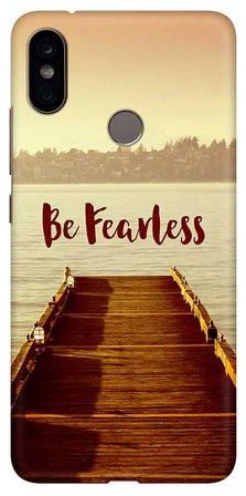 Matte Finish Slim Snap Basic Case Cover For Xiaomi Mi A2 (Mi 6X) Be Fearless
