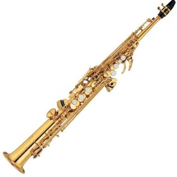 Gold Soprano Saxophone