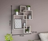 Get MDF Wood Shelving Unit, 73×12×110 cm - Beige with best offers | Raneen.com