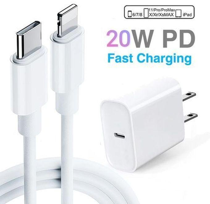 IPhone Charger 20W USB Type C To IPhone 12 /11/X /Pro Max Fast Charger