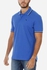 Diadora Men Cotton Polo Shirt - Sea Blue