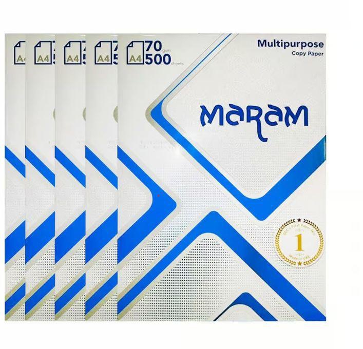Maram A4 Copying & Printing Paper 70g - 5 Packages.