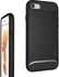 Tudia iPhone 7 Etalic Dual Layer cover / case - Black