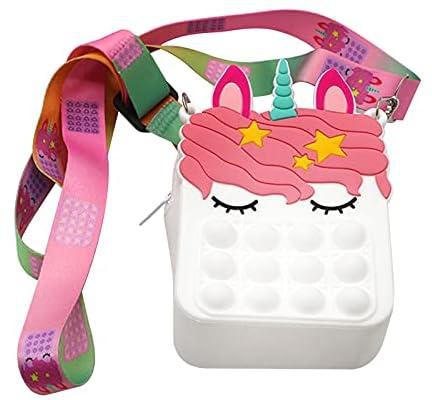VTRZ Pop Fidget Toys It Crossbody Purse Bags for Women Girls, Push Bubble Fidget Sensory Toys Crossbody Handbag Shoulder Bag, Stress Release Toys Small Purse (Crossbody Purse Bags#2)