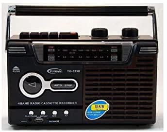 kemai Yuegan YG-333U Multifunctional Cassette Recorder with MP3 Player & Radio - Multicolor