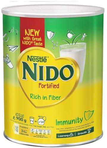 Nido Nestle Nido Fortified Milk Powder Rich in Fiber 900.0 grams, 1