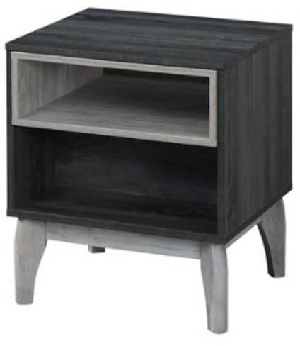 Furnituredirect IKA Side Table Dark (Grey/Light Grey)