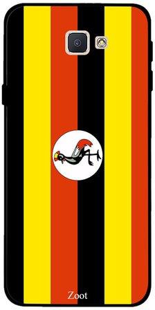 غطاء حماية واقٍ لهاتف سامسونج جالاكسي J5 برايم علم أوغندا