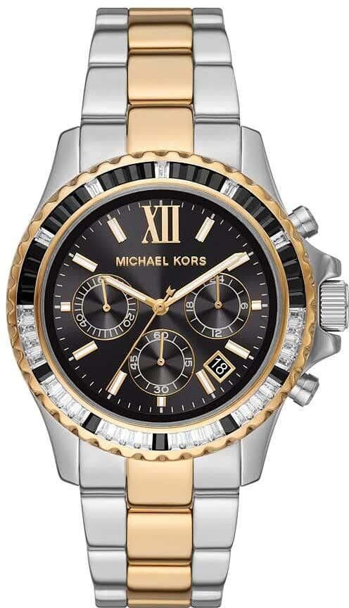 Get Michael Kors ‎ MK7209 Analog Casual Watch, Stainless Steel Strap, For Women - Silver Gold with best offers | Raneen.com