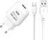 Get XO L37 Wall Charger with Micro USB Cable - White with best offers | Raneen.com