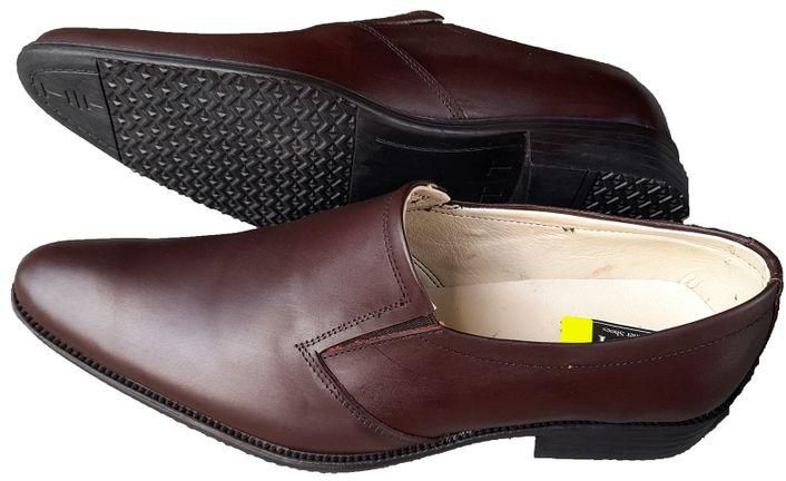 Fashion Official Leather Shoes For Men - Brown