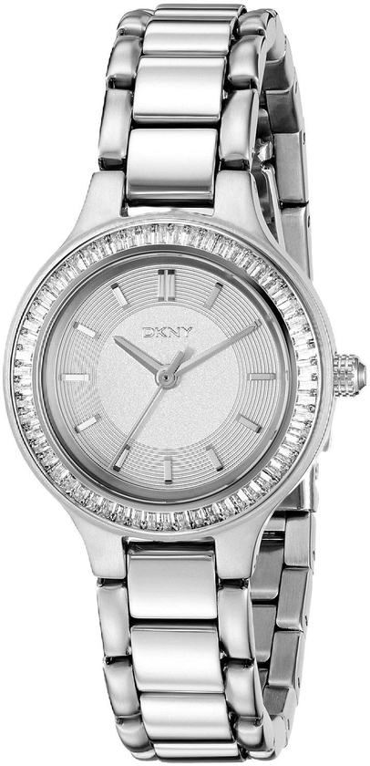 DKNY Women's Silver Dial Silver Stainless  Quartz