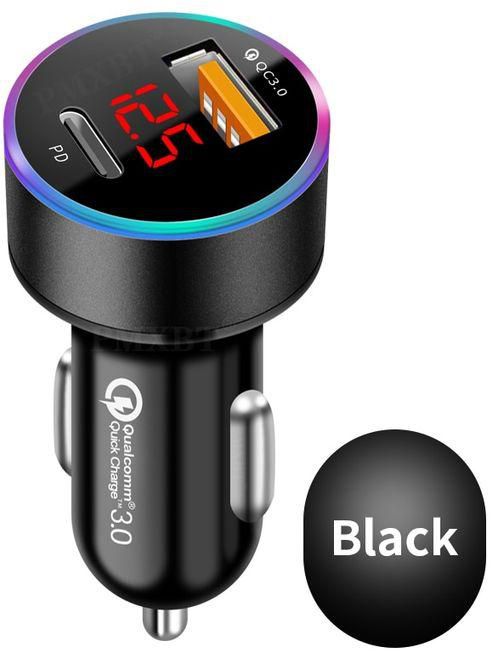 PMXBT Quick Charge 3.0 USB Car Charger For IPhone 11Pro