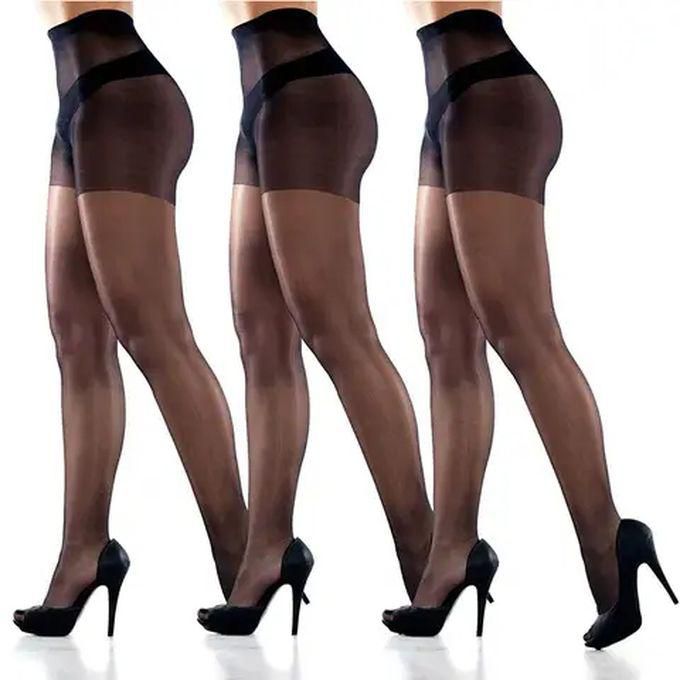 Aerie Sheer Smooth Knit Pantyhose Stockings Tights (1 pair pack) - NEARLY BLACK