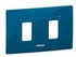 Bticino Magic 2 Modules Cover Plate - Blue