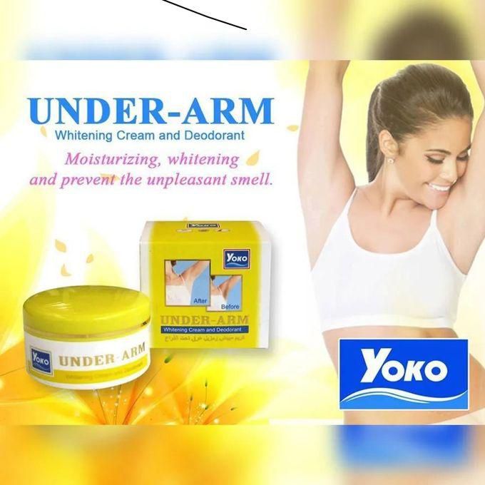 Yoko Under-Arm Whitening Cream And Deodorant - 50 GM