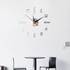 1 Piece Wall Clock Modern Home 3D Stereo Decorative Clock Acrylic Digital Mirror Wall Sticker Wall Clock