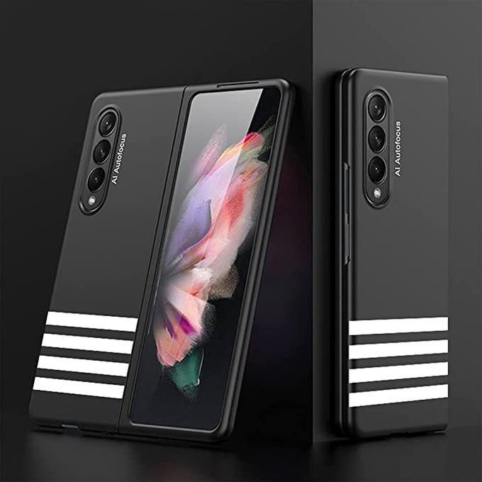 For Samsung Fold 4 Case, Galaxy Z Fold 4 Case Cover Protective, Ultra-Thin Case Limited Edition Samsung Z Fold4 Phone Case For Samsung Galaxy Z Fold 4, Four Way Black