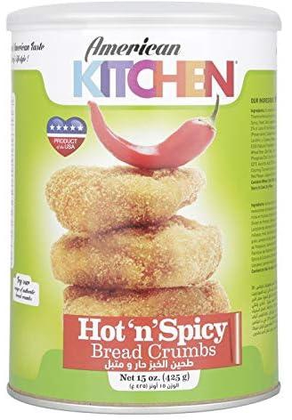 American Kitchen Hot N Spicy Bread Crumbs, 425g