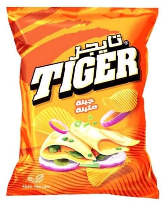 Tiger Seasoned Cheese Chips - 25-21g