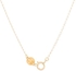 Miss L' by L'azurde Dancer In The Night Necklace In 18 K Yellow And White Gold