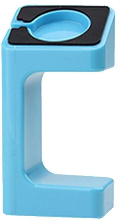 Plastic Stand Holder Mount for Apple Watch Blue