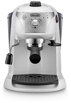 Delonghi EC221.W Pump Espresso & Coffee Machine - White