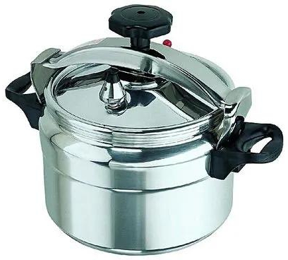 Pressure Cooker - Explosion Proof - 7 Ltrs - Silver